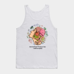 embrace equity international women's day 2023 Tank Top